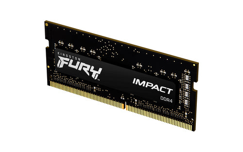 Kingston Technology FURY 16GB 3200MT/s DDR4 CL20 SODIMM Impact Kingston Technology FURY 16GB 3200MT/s DDR4 CL20 SODIMM Impact